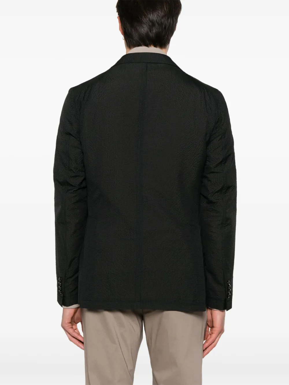 Shop Tagliatore Dakar Blazer In Black