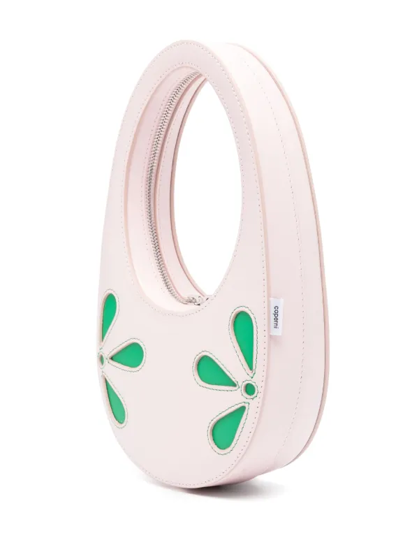 Coperni Mini Petal Swipe Bag | Pink | FARFETCH