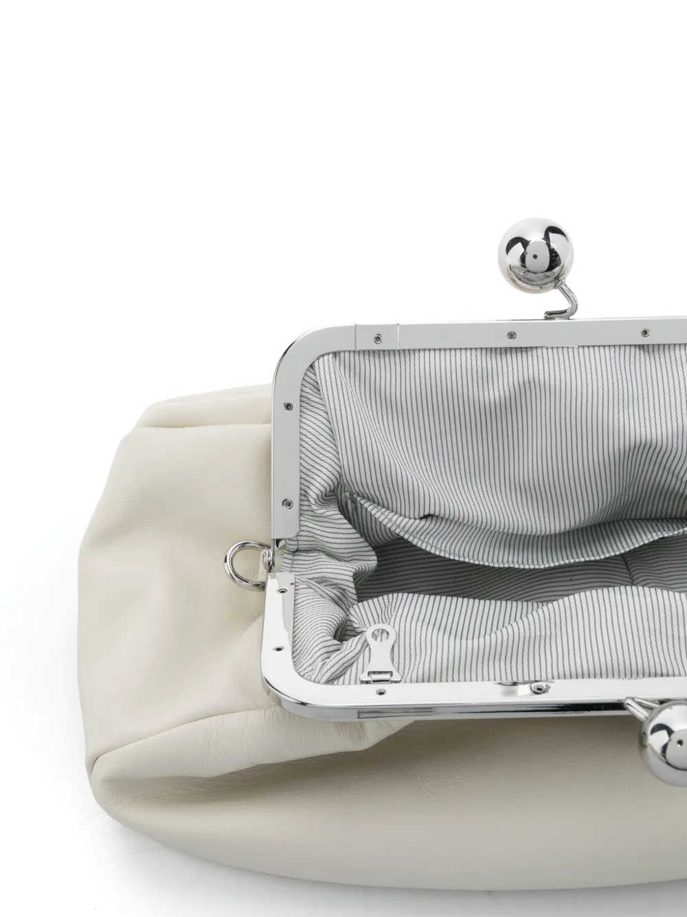 Weekend Max Mara Pasticcino medium clutch Wit