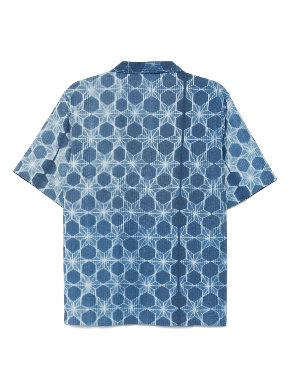 Universal Works Road shirt - Blauw