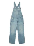 Diesel denim pocket dungarees - Blue