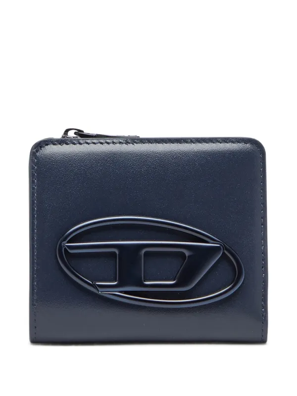 Diesel Holi-D bi-fold Wallet | Blue | FARFETCH JO