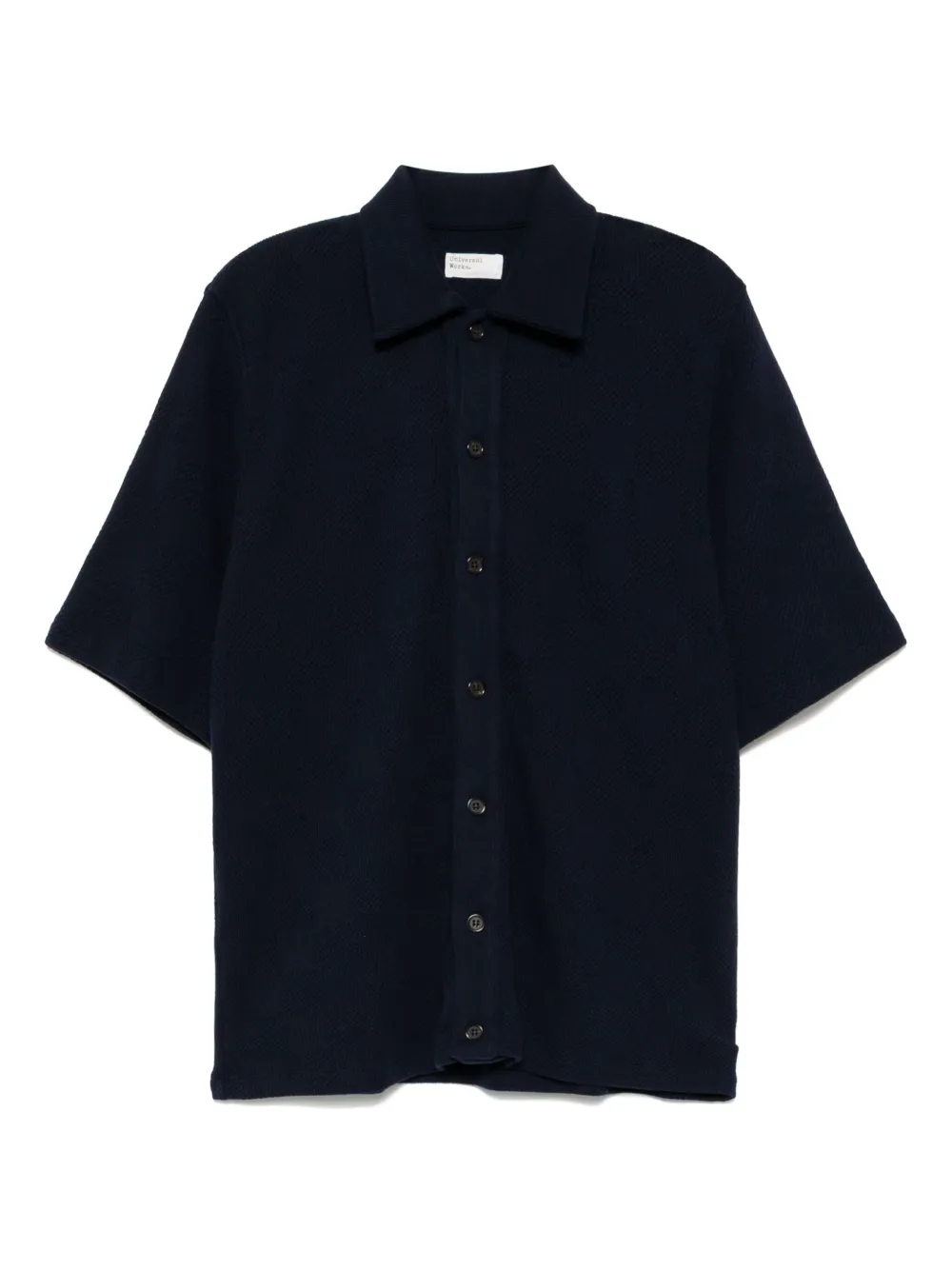 Universal Works Camicia in maglia a quadri | blu | Image 1