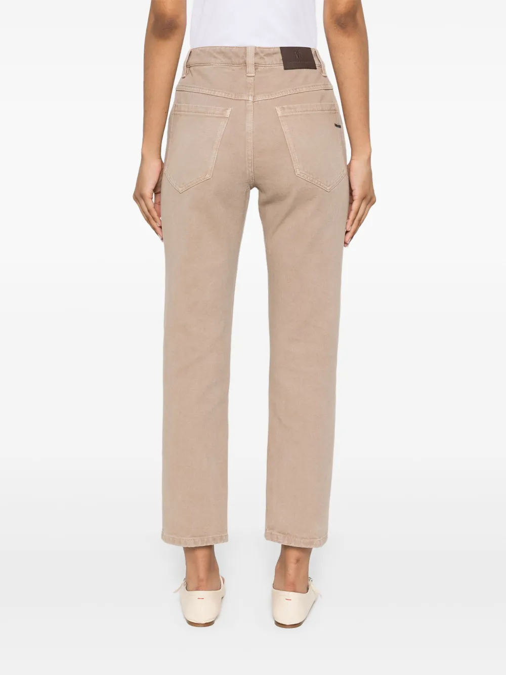 Brunello Cucinelli Katoenen jeans Beige