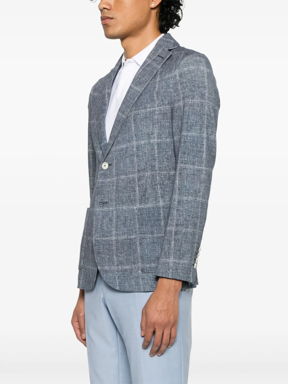 Circolo 1901 Geruite blazer Blauw
