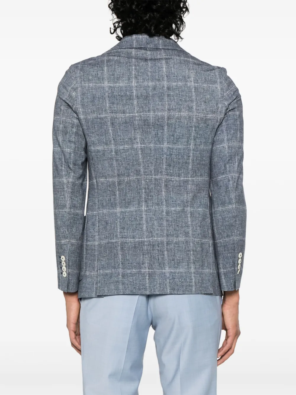Circolo 1901 Geruite blazer Blauw