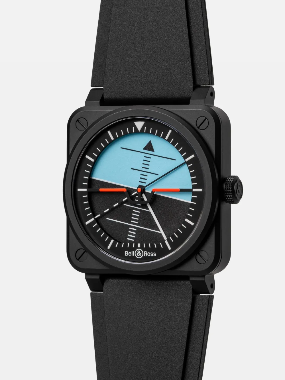 Shop Bell & Ross Br-03 Horizon 41mm In Blue