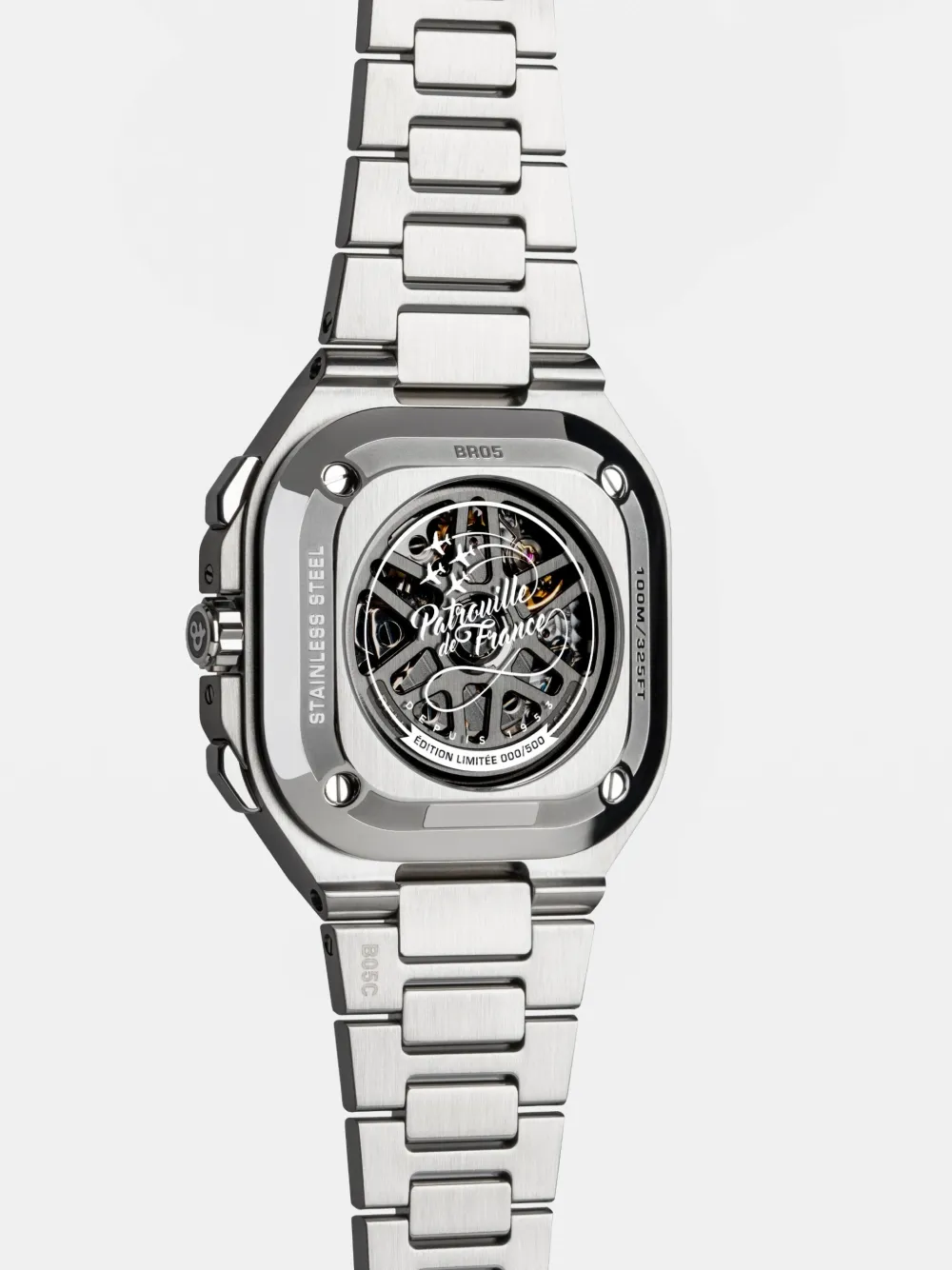 Shop Bell & Ross Br-05 Chrono Patrouille De France 42mm In Blau