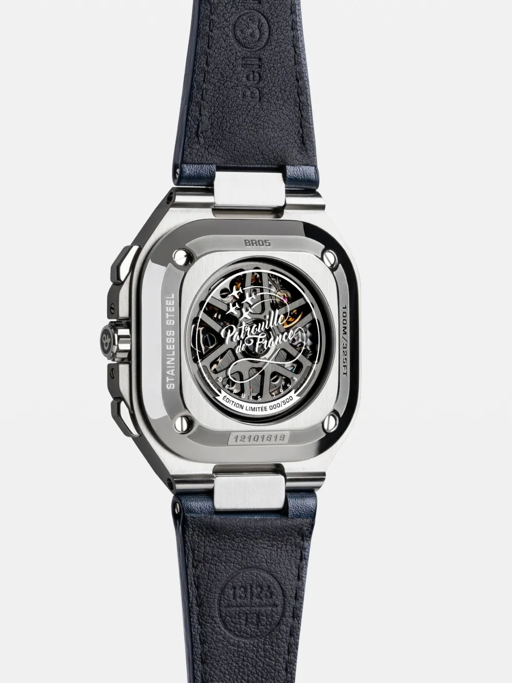 Shop Bell & Ross Br-05 Chrono Patrouille De France 42mm In Blue