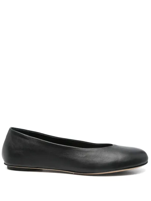 Weekend Max Mara leather ballet flats