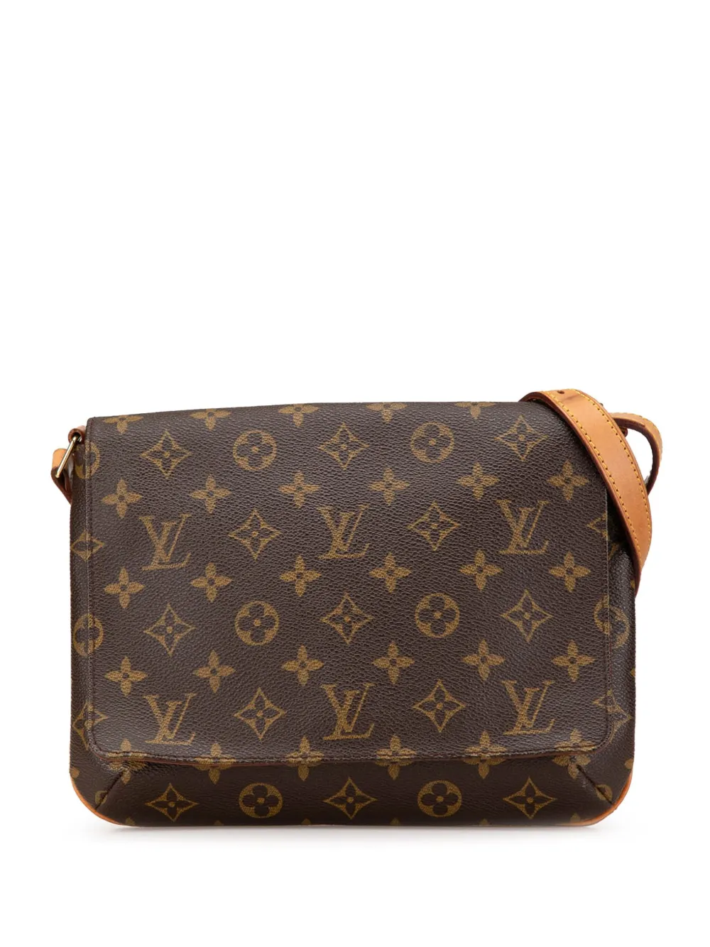Louis Vuitton Pre-Owned 1999 モノグラム ミュゼット タンゴ ロングストラップ ショルダーバッグ - ブラウン Louis Vuitton Pre-Owned 1999 モノグラム ミュゼット タンゴ ロングストラップ ショルダーバッグ - ブラウン