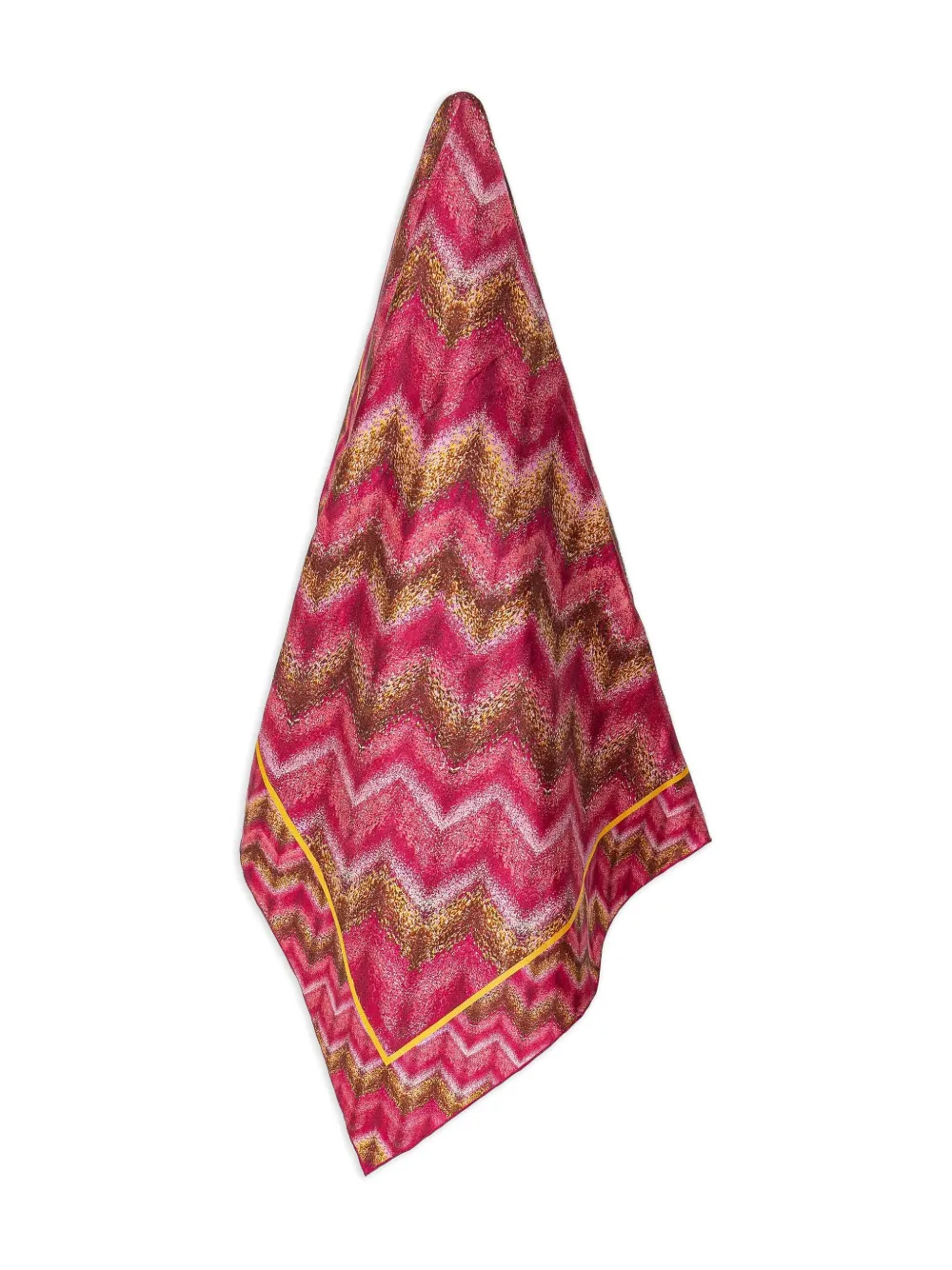 Missoni zigzag-patterned scarf | Pink | Image 1