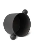 OYOY spherical-handle vase - Black