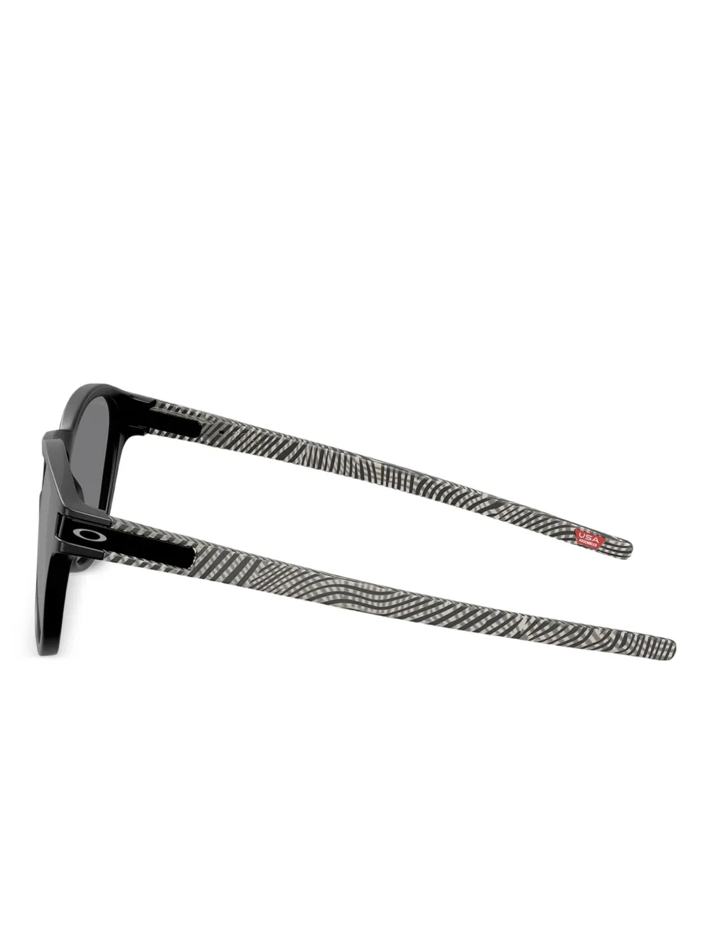 Oakley Latch zonnebril met rond montuur Zwart