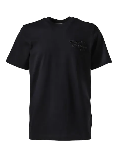 Moncler logo-embroidered T-shirt