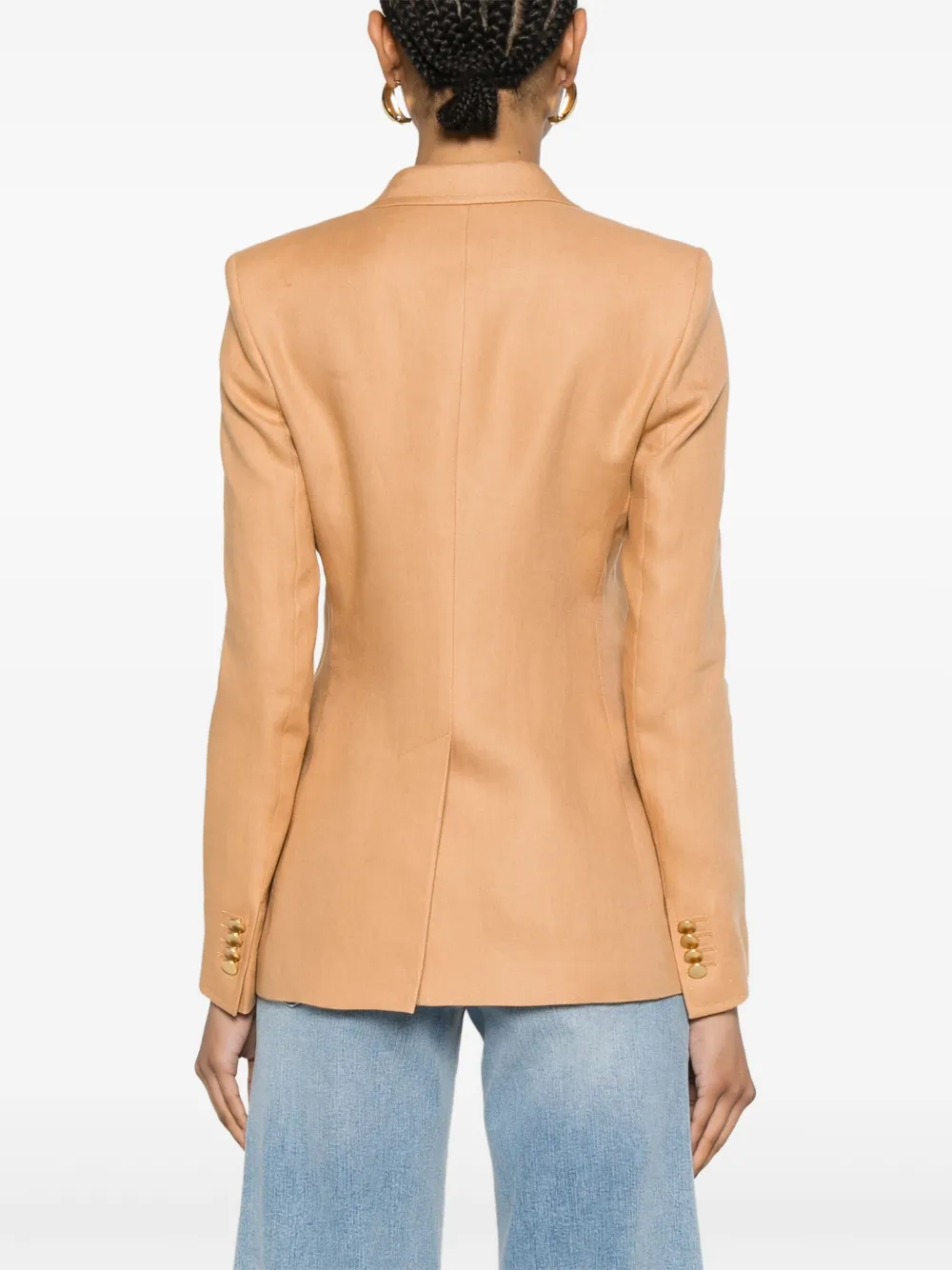 Tagliatore Blazer met dubbele rij knopen Bruin