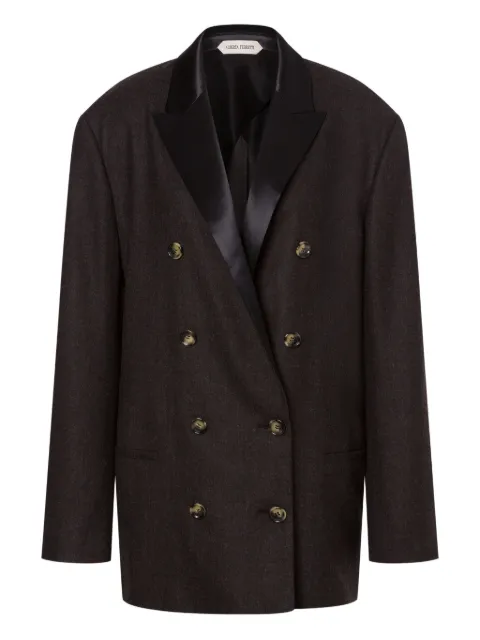 Alberta Ferretti double-breasted wool blazer