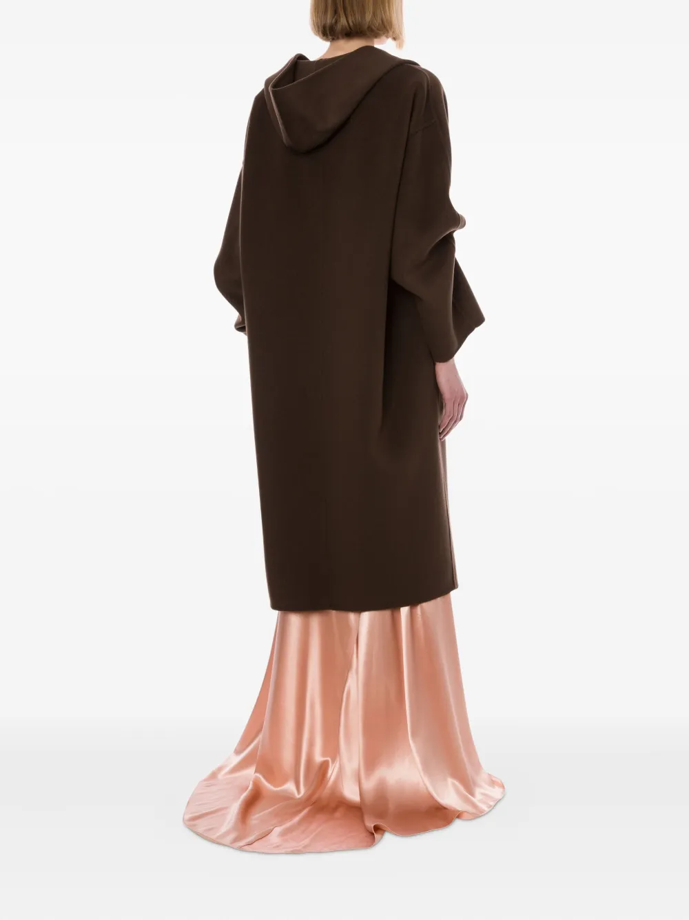 Alberta Ferretti Jas van wol-kasjmier Bruin