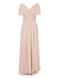 Alberta Ferretti silk long dress - Pink