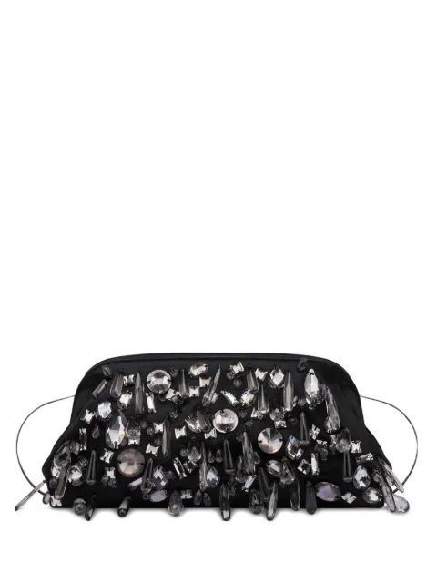 Alberta Ferretti Clutch com aplicação de contas