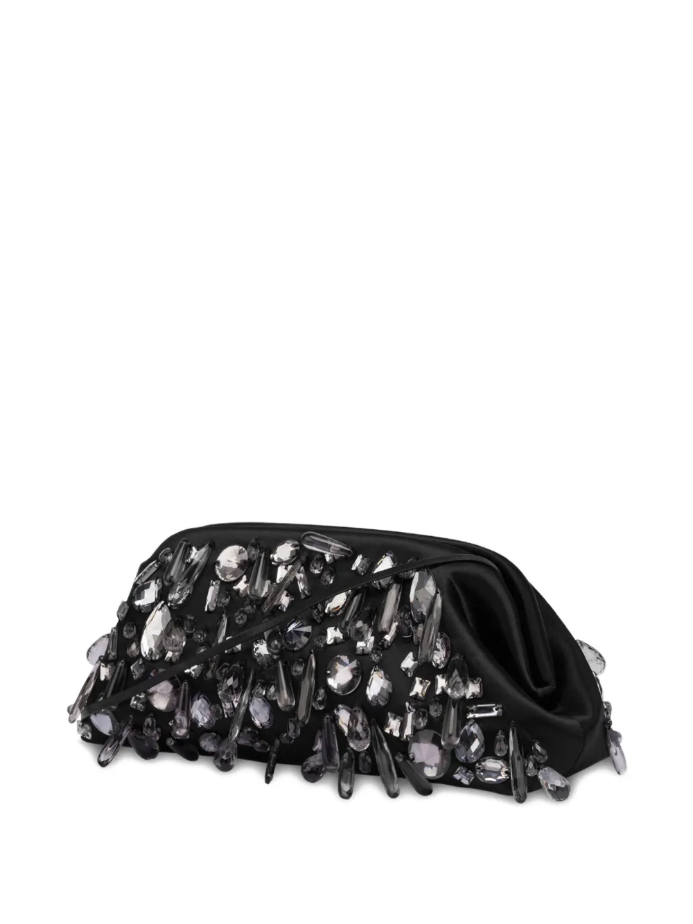 Alberta Ferretti Clutch verfraaid met kralen Zwart