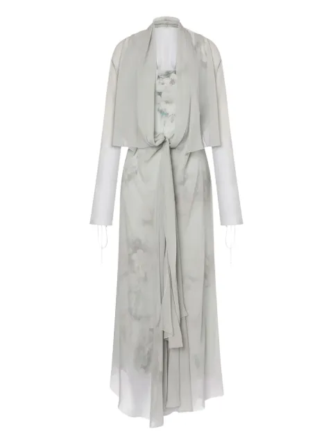 Alberta Ferretti فستان حرير