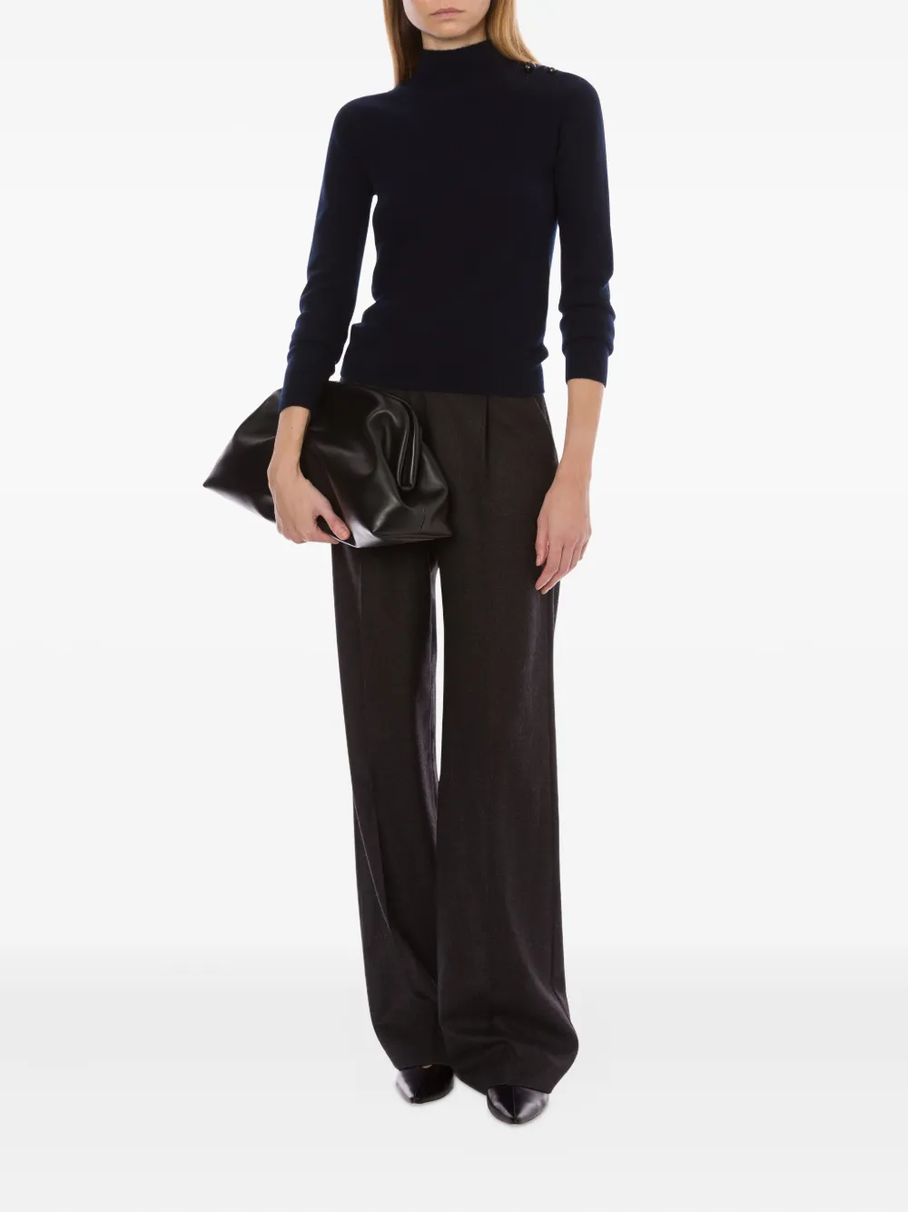 Alberta Ferretti Kasjmier trui Blauw