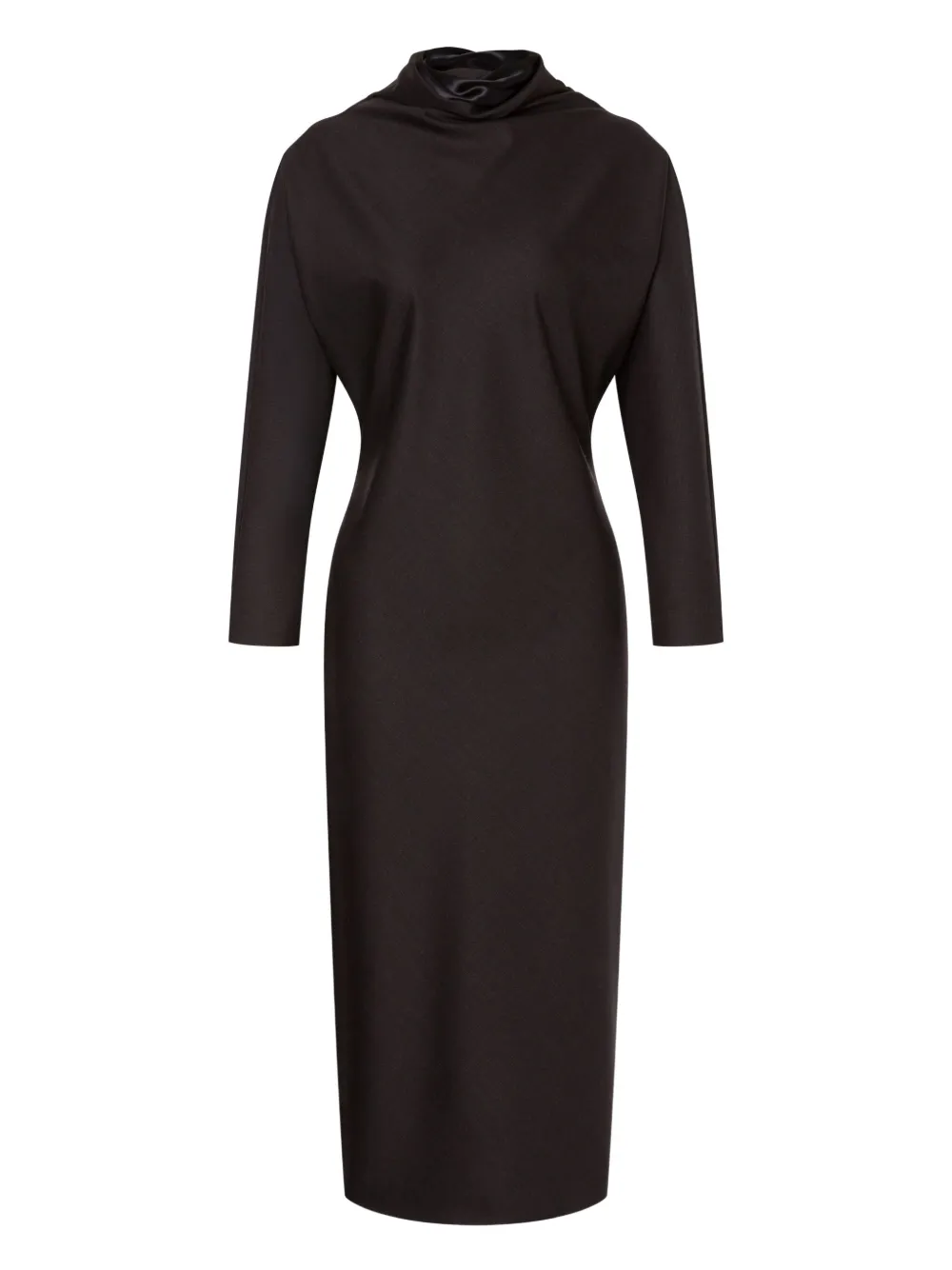 Alberta Ferretti Jurk met col Grijs