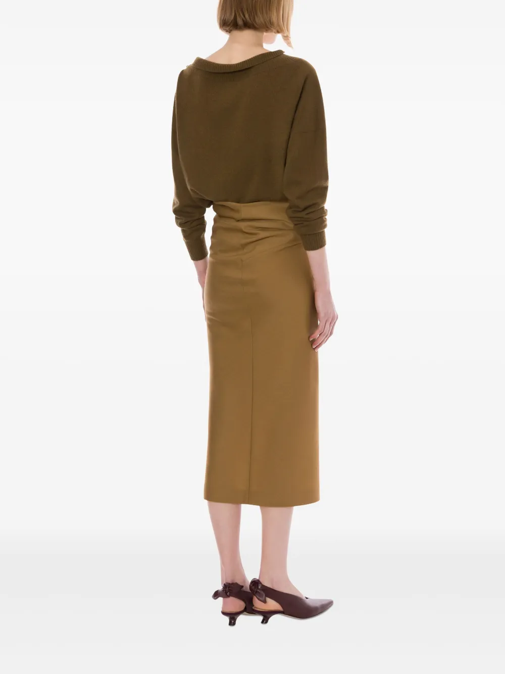 Alberta Ferretti Kasjmier trui Groen
