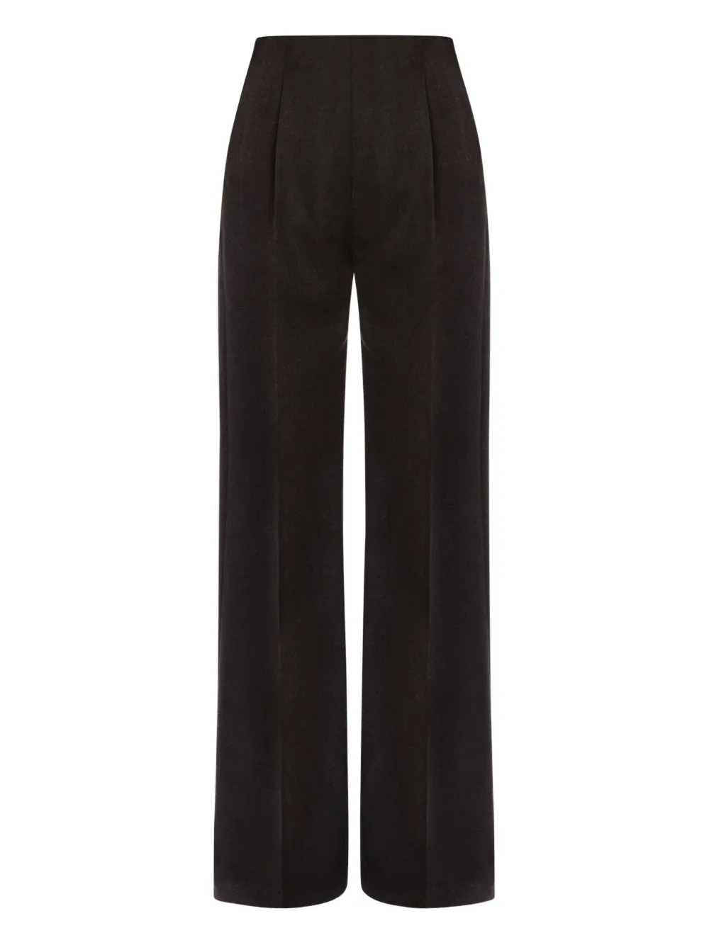 Alberta Ferretti High waist broek van scheerwol Grijs