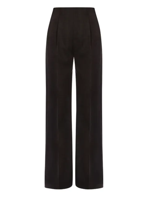 Alberta Ferretti virgin-wool high-waisted pants