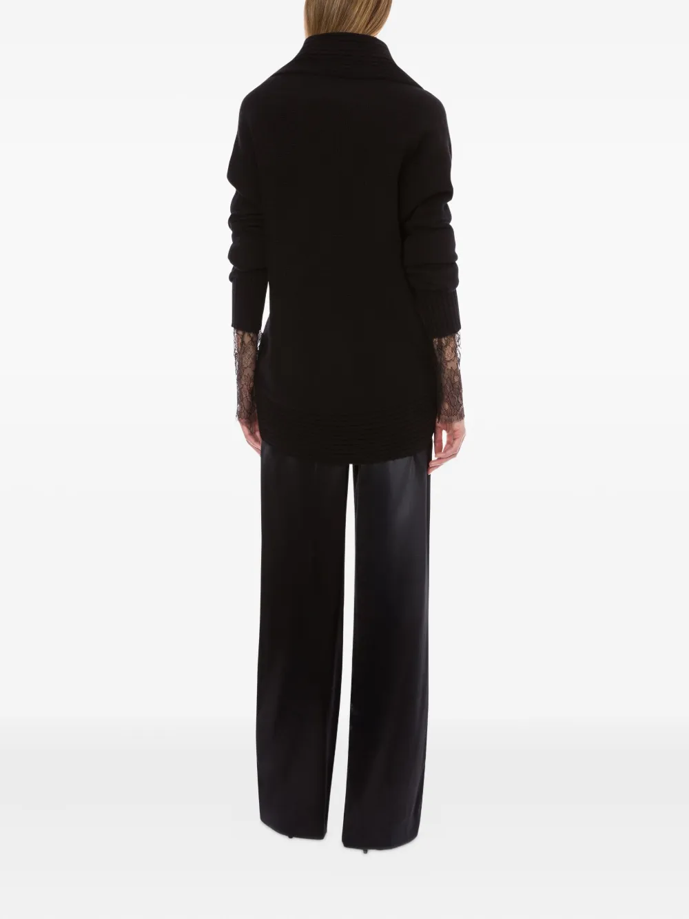 Alberta Ferretti Wollen vest Zwart