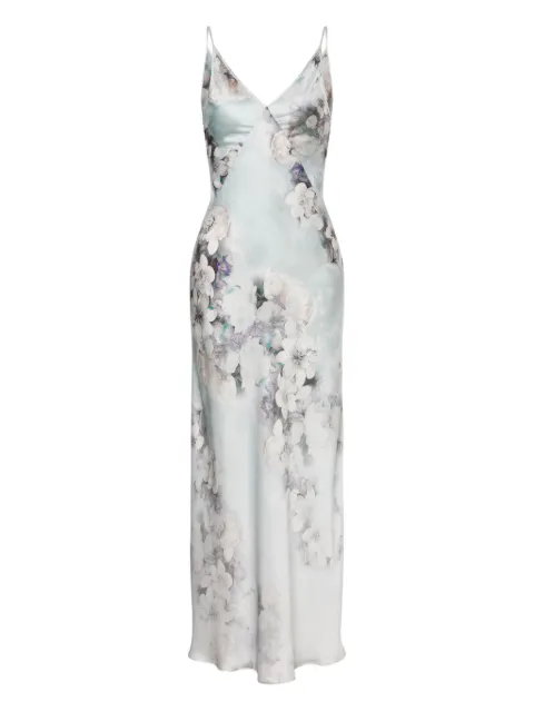 Alberta Ferretti floral-print dress