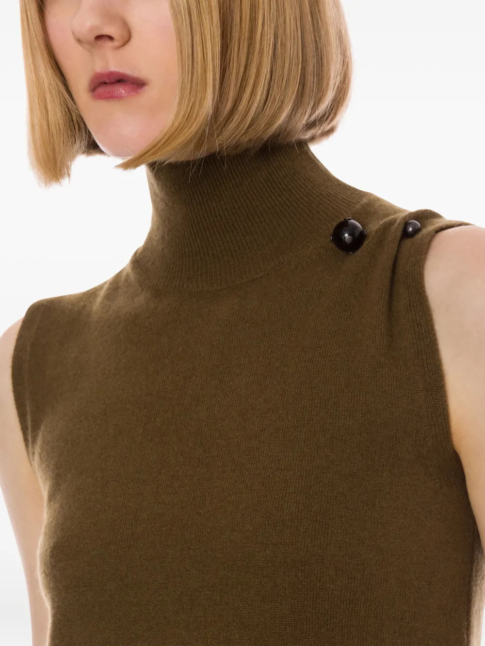 Alberta Ferretti Canotta in cashmere | Abbigliamento | Image 4