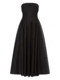 Alberta Ferretti wool-silk dress - Black