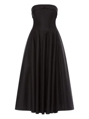 maison margiela semi-sheer netted maxi dress MAISON MARGIELA Semi-sheer Netted Maxi Dress Clutch