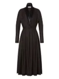 Alberta Ferretti virgin-wool dress - Grey
