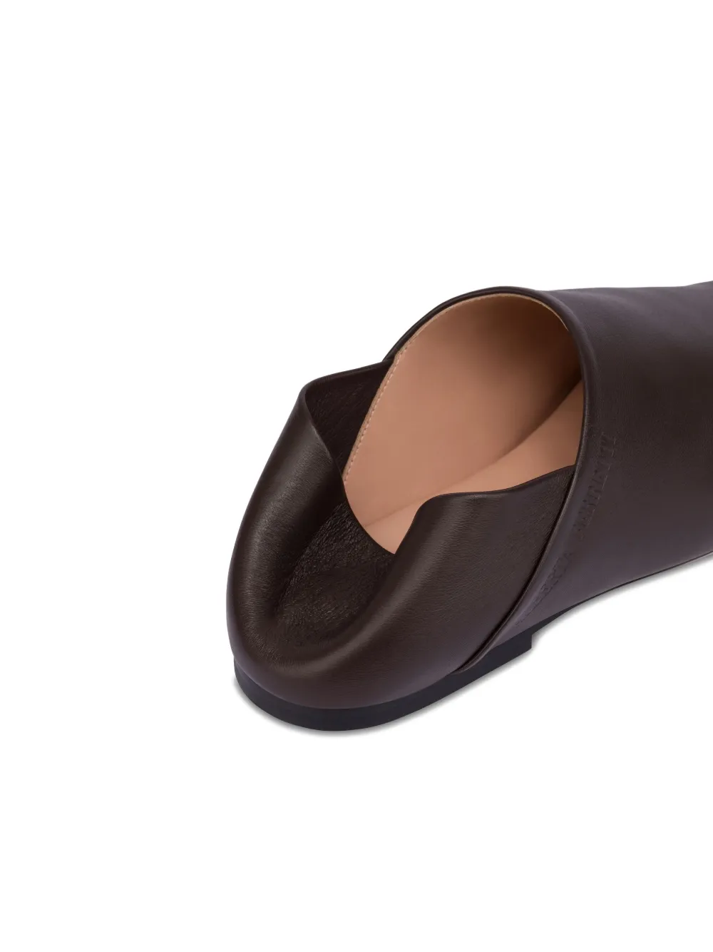 Alberta Ferretti Leren loafers Bruin
