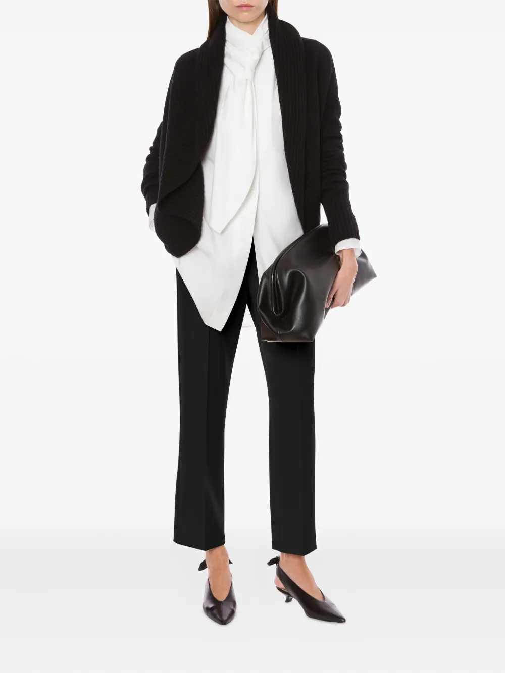 Alberta Ferretti scarf-collar shirt | Shirts | Image 2