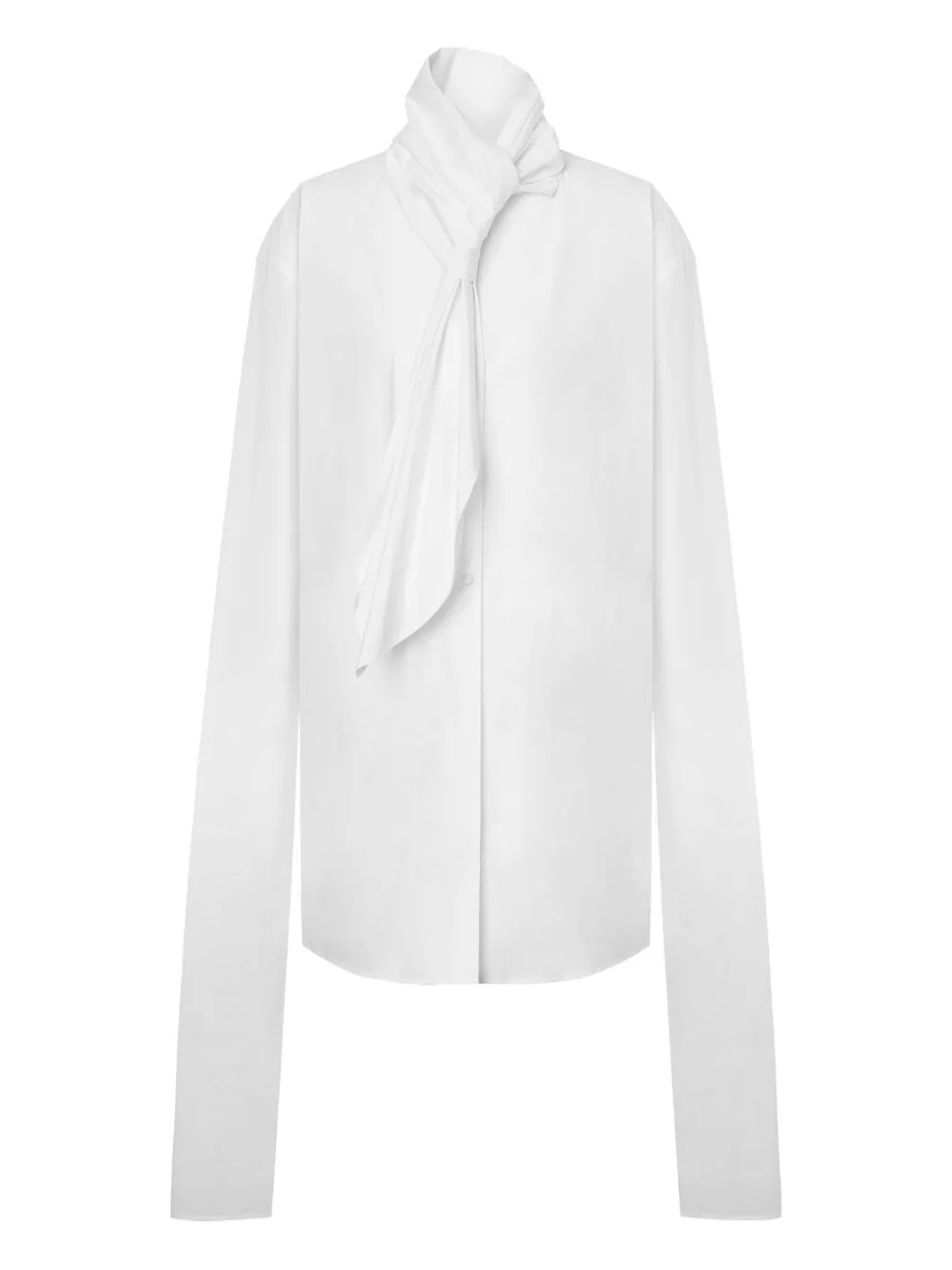 Alberta Ferretti Zijden blouse Wit