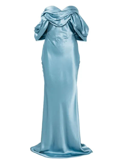 Giuseppe Di Morabito silk maxi dress