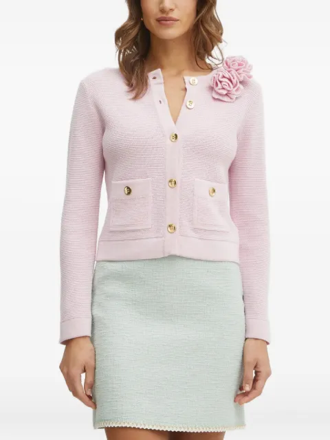 LUISA SPAGNOLI flower-embellished cardigan