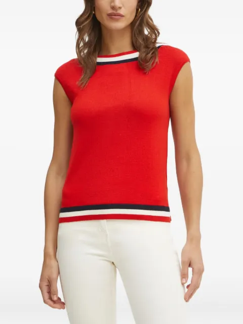 LUISA SPAGNOLI Blusa de tricô canelado