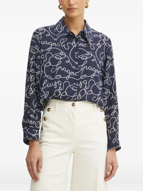 LUISA SPAGNOLI graphic-print shirt
