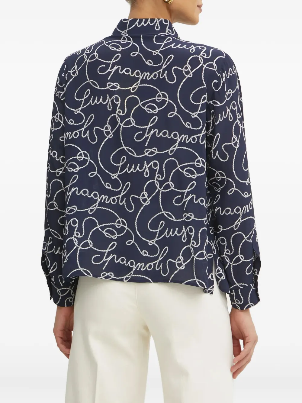 Luisa Spagnoli Graphic-print Shirt In Multi
