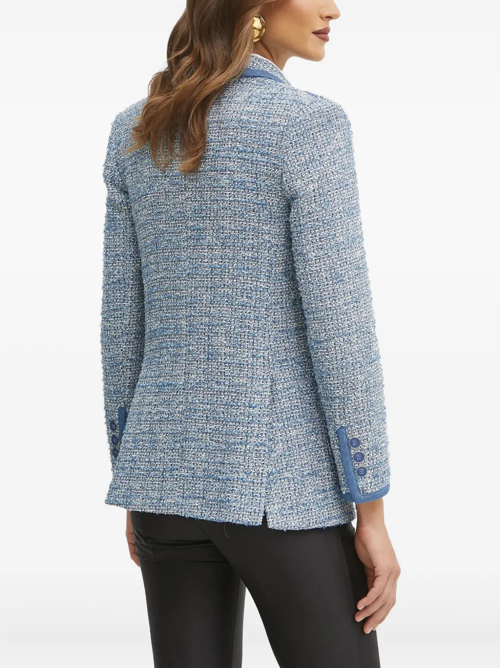 LUISA SPAGNOLI Blazer met dubbele rij knopen 3805 AVIO BLUE