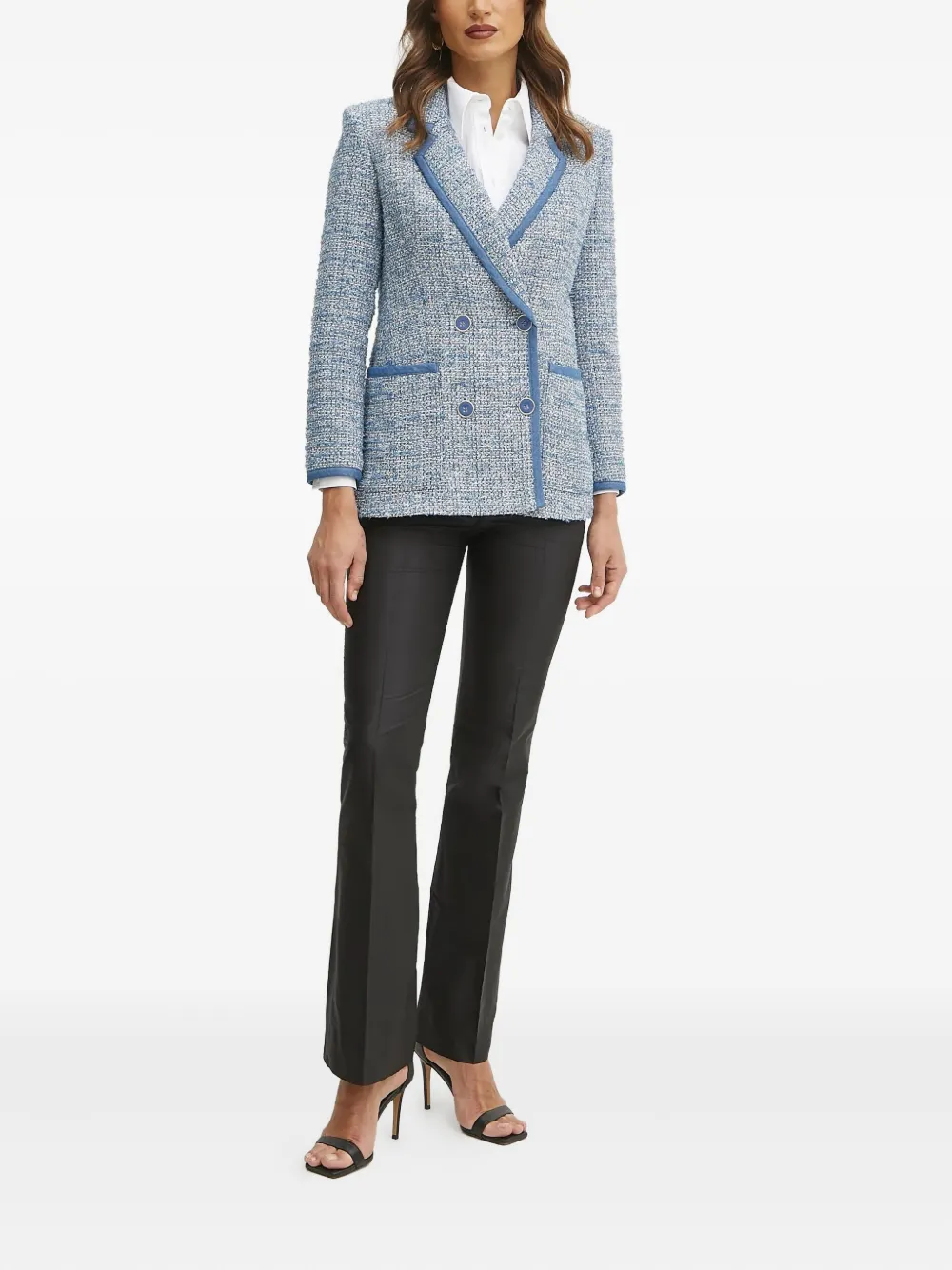 LUISA SPAGNOLI tweed double-breasted blazer | Blazers | Image 2