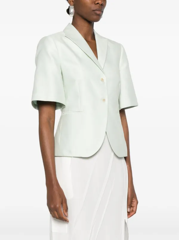 アウターその他 FABIANA FILIPPI Woman Blazer Green GCD275F412D787 6161 Fabiana Filippi single-breasted Blazer | Green | FARFETCH