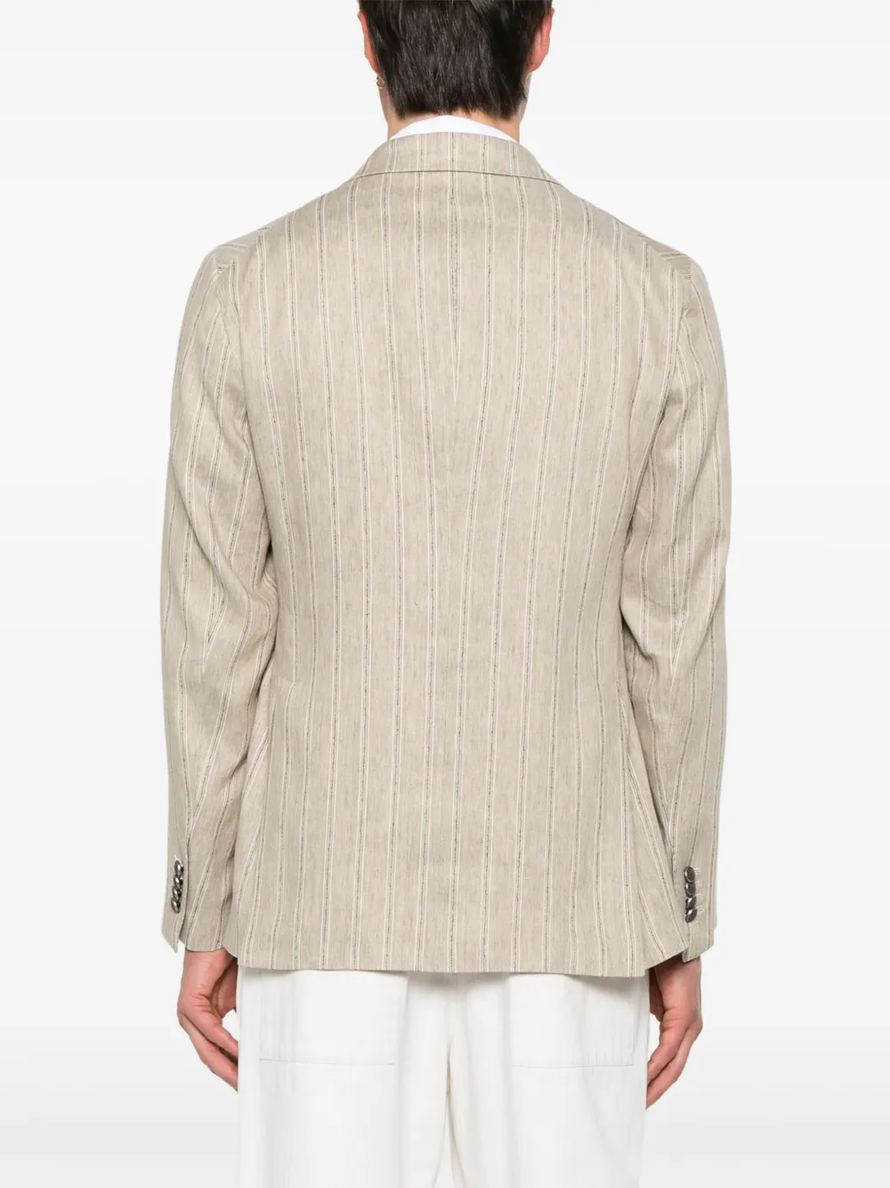 Tagliatore Blazer met dubbele rij knopen Beige