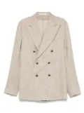 Tagliatore double breasted blazer - Neutrals